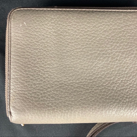 Michael Kors double zip around leather wristlet - Picture 7 of 13